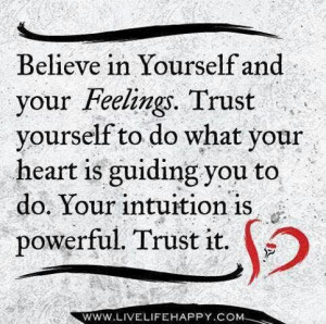 trust #intuition