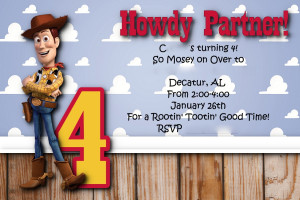 Woody Cowboy Birthday Party