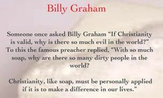 Billy Graham quote More