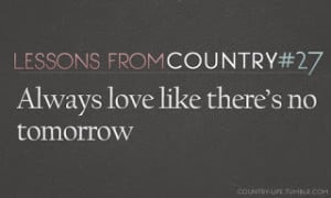 Country music quotes, country song quotes