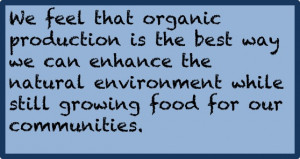 For more information regarding organics: