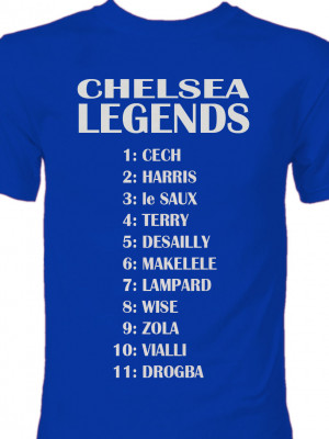 Chelsea Legends from TShirtFire.com