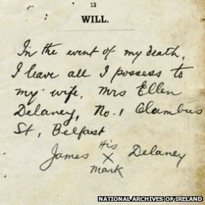 James Delaney from Belfast was one of the fallen