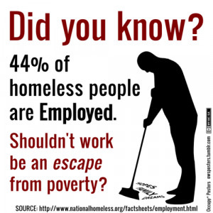 Those Lazy, Working–I Mean, Err–Mooching, Homeless