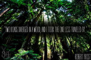 Robert Frost – “Two Roads Diverged in a Wood, and I Took the ...