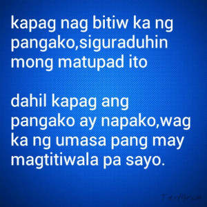 promise quotes pangako vs tiwala promise quotes pangako vs tiwala ...