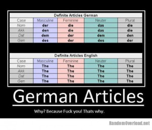 German is a hard language to learn