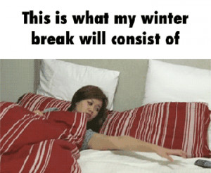 Winter Break In A Nutshell