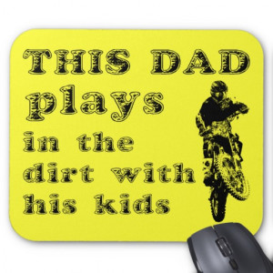 This Dad Plays In The Dirt Bike Motocross Mousepad