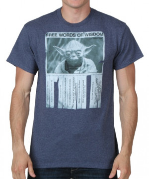 Yoda Words of Wisdom T-Shirt