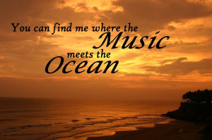 ... Music meets the Ocean... Zac Brown Band. Lyrics that define my life