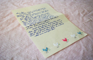 Handwritten Letters Hand-written letters and