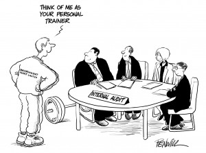 it s risky we re managing it internal audit evaluation