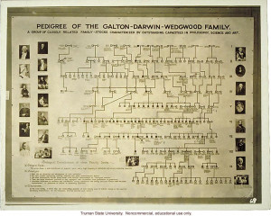 Pedigree of Galton-Darwin-Wedgwood family,& 3rd International ...