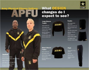 Thread: New Army Physical Fitness Uniform (2013)