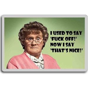 ... BROWN'S BOYS NEW FUNNY PHOTO FRIDGE MAGNET THAT'S NICE QUOTE#2 GIFT