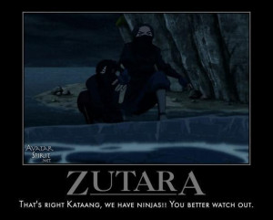 Avatar: The Last Airbender Zutara Ninjas!