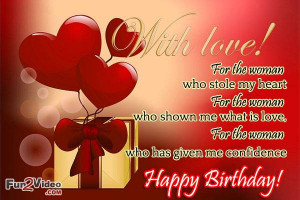 Birthday Love Quotes For Her