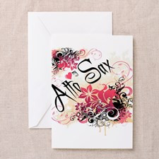 Alto Sax Greeting Cards