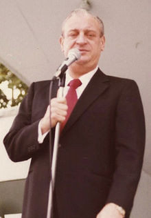 Dangerfield during an open air show in New York in 1978