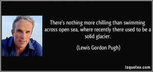 There's nothing more chilling than swimming across open sea, where ...