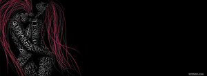 woman red hair quotes facebook cover