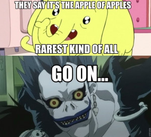 Tree Trunks from Adventure Time and Ryuk from Death Note. Trees Trunks ...