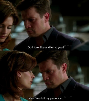 Show Quote, Castle And Beckett Quote, Castle And Beckett Funny, Castle ...