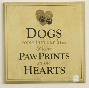 great gift for any dog lover. Our wooden plaques add a warm touch ...