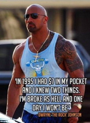 quote from Dwayne 