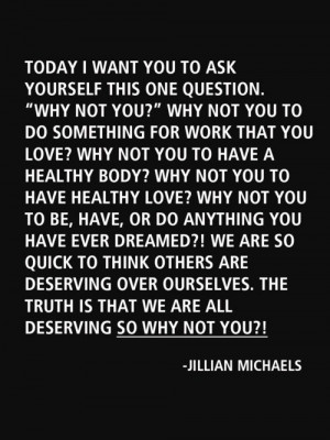 Jillian Michael quote