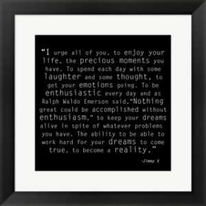 Risk Framed Art Print Today