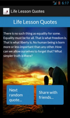 View bigger - Life Lesson Quotes for Android screenshot