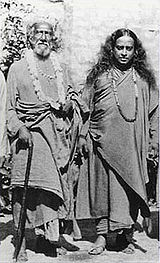 Sri Yukteswar and his disciple, Paramahansa Yogananda