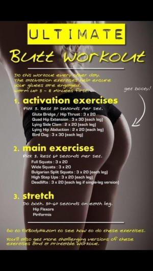 Glutes workout