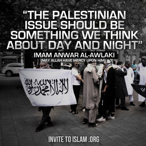 the palestinian issue should be something we think about day and night