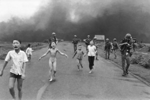 ... Ut's photo of a naked Kim Phuc running from her just-napalmed village