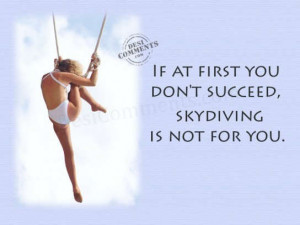 skydiving funny quotes quotesgram