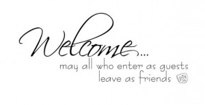welcome guests quotes