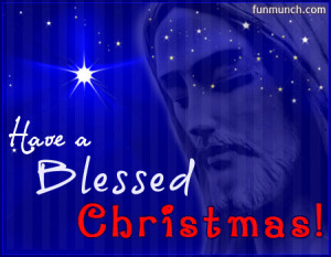 Have a blessed christmas