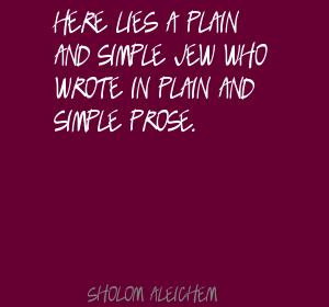 15 Exclusive Sholom Aleichem Quotes