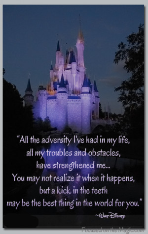 Destination Disney ~ Quoting Walt Disney