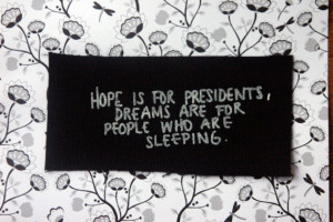 Andrew Jackson Jihad Mini Patch Quote Hope is for Presidents Dreams ...