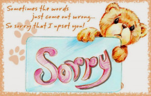 Sorry Quotes & Sayings