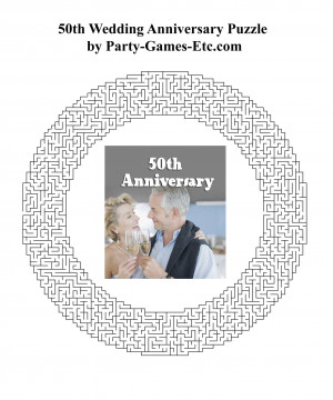 party-games-etc.comFree Printable 50th Wedding,