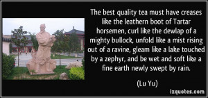 More Lu Yu Quotes