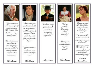 Pride and Prejudice Bookmarks