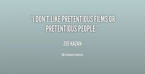 sayings about pretentious people