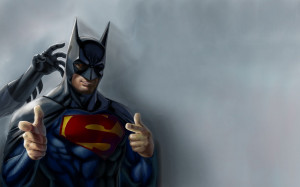 Superman Batman DC Comic Heroes Superhero Funny Parody HD Wallpaper i3 ...