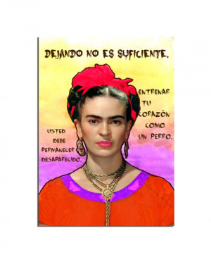 Frida Kahlo Quote Art Print Graffiti Photomontage Signed Original ...